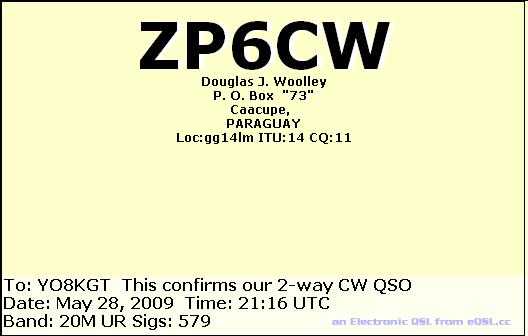 Paraguai ZP6CW